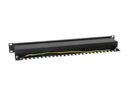 Wyposażenie 19-calowy panel krosowy 24xRJ45 Cat6 FTP 1U 250MHz RAL9005