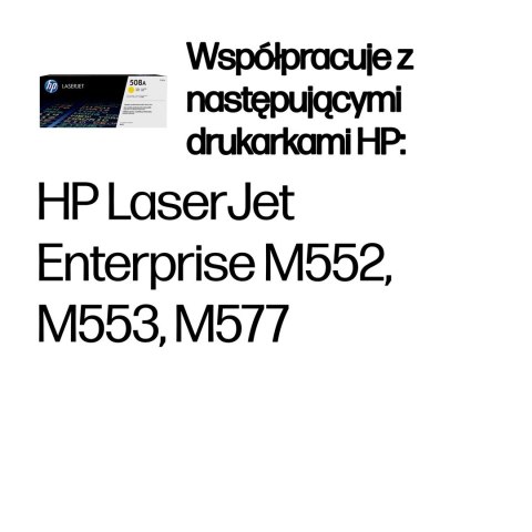 TONER CARTRIDGE 508A YELLOW/.