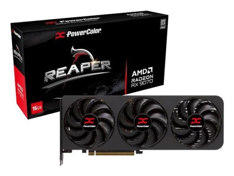 PowerColor Reaper Radeon RX 9070 AMD 16 GB GDDR6