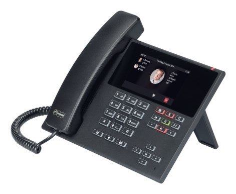 Telefon VoIP Auerswald COMfortel D-400 z identyfikacją dzwoniącego / Połączenie oczekujące - SIP, RTP, SRTP, SIPS - 6 linii