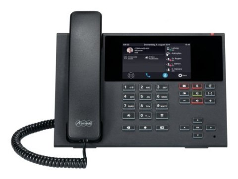 Telefon VoIP Auerswald COMfortel D-400 z identyfikacją dzwoniącego / Połączenie oczekujące - SIP, RTP, SRTP, SIPS - 6 linii