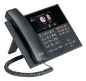Telefon VoIP Auerswald COMfortel D-400 z identyfikacją dzwoniącego / Połączenie oczekujące - SIP, RTP, SRTP, SIPS - 6 linii