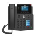 Telefon VoIP Fanvil X4U Czarny z 12 liniami LCD i Wi-Fi