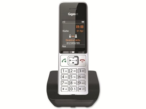 Telefon bezprzewodowy Gigaset 500 Comfort ECO DECT GAP CAT-iq srebrny