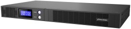 PowerWalker VI 1500 R1U Technologia line-interactive 1,5 kVA 900 W 4 x gniazdo sieciowe