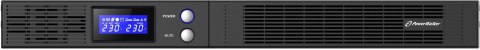 PowerWalker VI 1500 R1U Technologia line-interactive 1,5 kVA 900 W 4 x gniazdo sieciowe