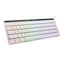 Klawiatura Gaming USB + RF Wireless + Bluetooth QWERTZ Biały ASUS ROG Falchion RX Low Profile