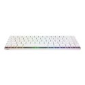 Klawiatura Gaming USB + RF Wireless + Bluetooth QWERTZ Biały ASUS ROG Falchion RX Low Profile