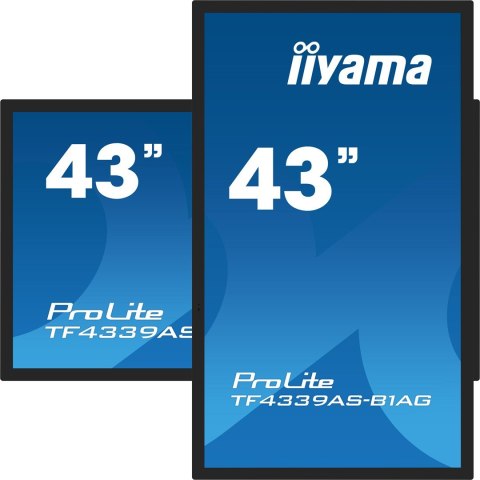 Monitor iiyama ProLite TF4339AS-B1AG - 43" - Płaski ekran - 108 cm