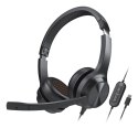 Słuchawki z mikrofonem CHAT USB