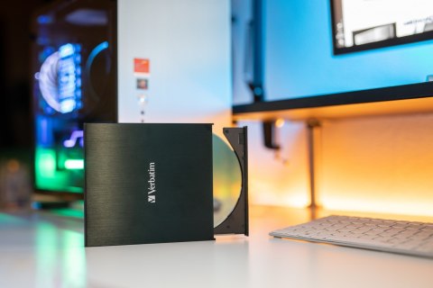 Zewnętrzny napęd CD/DVD Verbatim EXTERNAL SLIMLINE