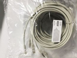 Kabel krosowy Equip Cat6A 5 szt S/FTP 2xRJ45 5,00m szary platynowy