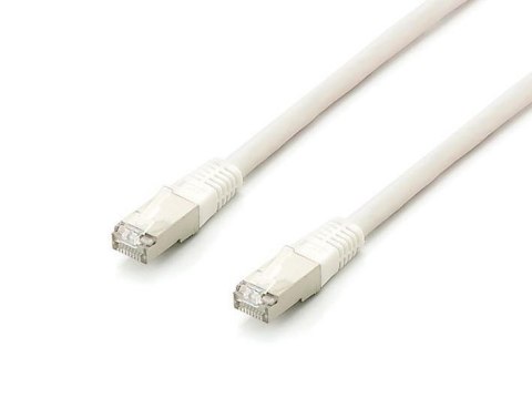 Kabel krosowy RJ-45 (M) do RJ-45 (M) - 5 m - SFTP - CAT 6a Platinum - Formowany, linka - Biały