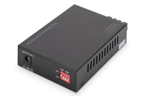 Konwerter mediów Gigabit PoE RJ45 / SC, MM, PSE