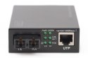 Konwerter mediów Gigabit PoE RJ45 / SC, MM, PSE