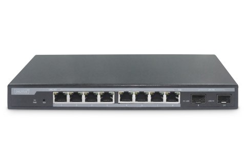 Switch L2 Managed 8-Port Gigabit PoE + 2 SFP