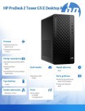 HP Inc. Komputer ProDesk 2 Tower G1i E i5-14400 512GB/8GB/W11P B6ZD0ET
