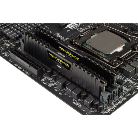Zestaw pamięci Corsair Vengeance LPX CMK16GX4M2B3200C16 (DDR4 DIMM; 2 x 8 GB; 3000 MHz; CL16)