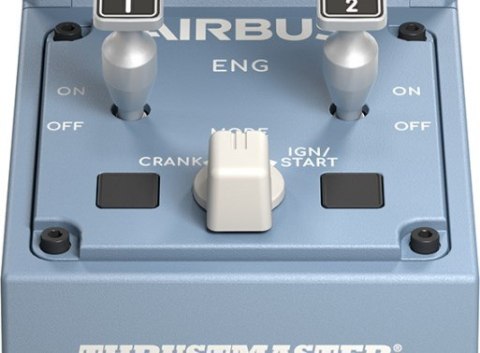 Thrustmaster TCA Quadrant Airbus Edition Czarny, Niebieski Flight Sim PC