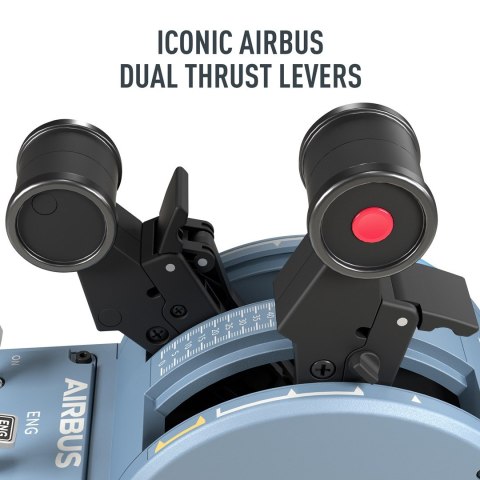 Thrustmaster TCA Quadrant Airbus Edition Czarny, Niebieski Flight Sim PC