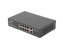 Switch Lanberg RSFE-8P-2GE-120 PoE+ Rack 10"/19"