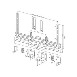 Neomounts Półka videobar AV30-500BL 43-110 cali 10KG
