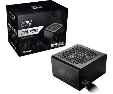 Zasilacz ASRock PRO-850G 850W 80 PLUS Gold