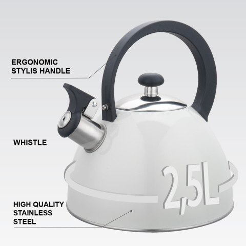 Feel-Maestro Czajnik nieelektryczny 2,5 l MR-1302-WG