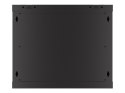 SZAFA INSTALACYJNA RACK WISZĄCA 19" 9U 600X450 CZARNA DRZWI PERFOROWANE LANBERG (FLAT PACK)