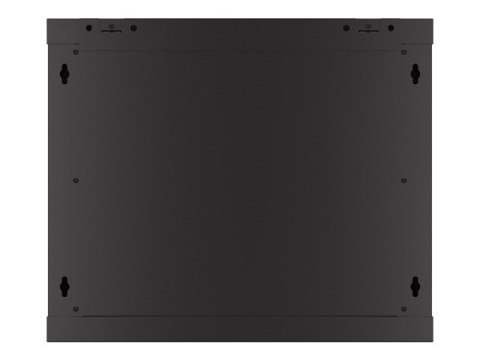 SZAFA INSTALACYJNA RACK WISZĄCA 19" 9U 600X450 CZARNA DRZWI PERFOROWANE LANBERG (FLAT PACK)