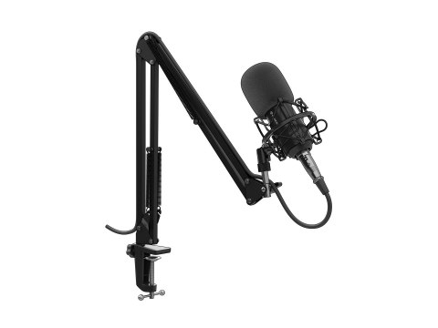 Mikrofon studyjny GENESIS Radium 300 XLR Czarny