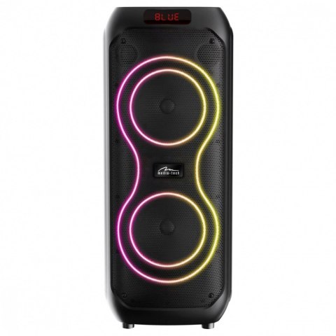 Media-Tech Głośnik bluetooth power audio MAX MT3185 Bluetooth 5.3+EDR/TWS/MP3/MicroSD/USB/AUX/Karaoke/USB-C/RMS 120W/ PMPO 1400W