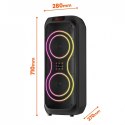 Media-Tech Głośnik bluetooth power audio MAX MT3185 Bluetooth 5.3+EDR/TWS/MP3/MicroSD/USB/AUX/Karaoke/USB-C/RMS 120W/ PMPO 1400W
