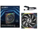 Lian Li UNI FAN SL Wireless LCD 120 Obudowa komputera Wentylator 12 cm Czarny 1 szt.
