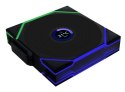 Wentylator Lian Li UNI FAN TL Wireless LCD Lüfter ARGB PWM Reverse Blade 120mm czarny
