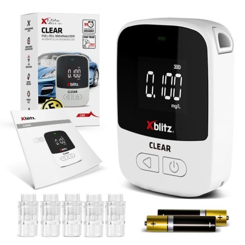 XBLITZ CLEAR- Alkomat elektrochemiczny