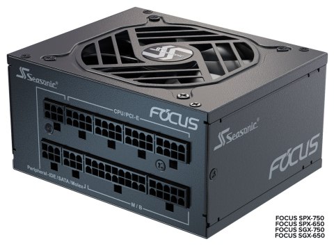 Moduł zasilacza Seasonic FOCUS SGX-750 (2021) 750 W 20+4 pin ATX SFX Czarny