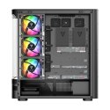 MODECOM OBUDOWA VOLCANO AQ 200 ARGB MIDI CZARNA