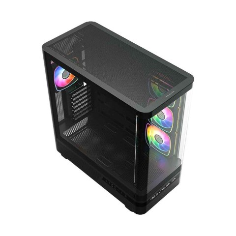 MODECOM OBUDOWA VOLCANO AQ 200 ARGB MIDI CZARNA