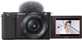 Aparat fotograficzny - Sony ZV-E10 + 16-50M2 do videoblogów