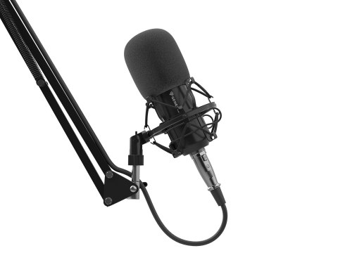 Mikrofon studyjny GENESIS Radium 300 XLR Czarny