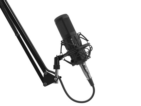 Mikrofon studyjny GENESIS Radium 300 XLR Czarny