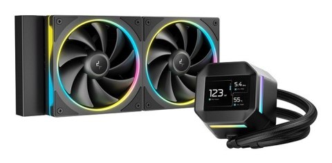 Zestaw chłodzenia wodnego DeepCool LM240 12cm Czarny
