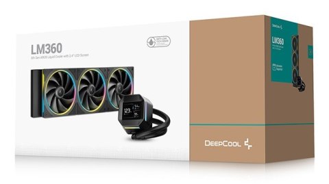 Zestaw chłodzenia wodnego DeepCool LM360 12cm Czarny