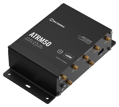 Teltonika ATRM50 | Router 5G | 4x M12 GbE, WiFi 5, Dual SIM, eSIM, GPS