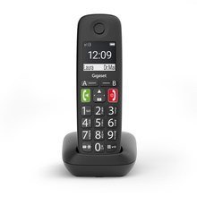 Telefon bezprzewodowy analogowy Gigaset E290 DECT/GAP czarny