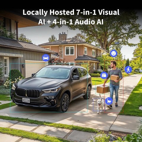 Aqara Camera Hub G5 Pro Wi-Fi Biała | Kamera IP | 1520p, Zigbee, CH-C07DW