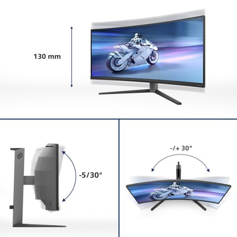 Monitor Philips 34" 34M2C6500/00 2xHDMI DP 3xUSB