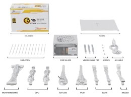 Zasilacz SeaSonic Core GX-650 SRP-CGX651-A5A32SF-W ATX 3 650W Biały