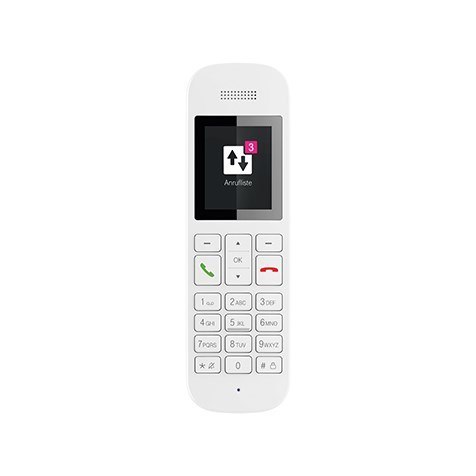 Telefon analogowy/DECT Sinus A12 Słuchawka bezprzew. Biały